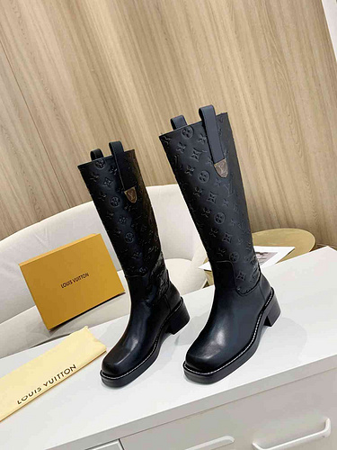 Louis Vuitton Leather Boots Wmns ID:20221117-345